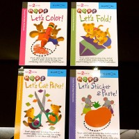 Kumon - 套裝B:Let's Colors!(More)/ Let's fold (More) / Let's Cut Paper (More)/ Let's stick & paste(More)